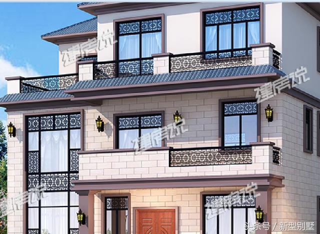 三層農(nóng)村別墅設(shè)計(jì)圖，帶電梯車(chē)庫(kù)酒窖，這樣的戶(hù)型算是很豪華了