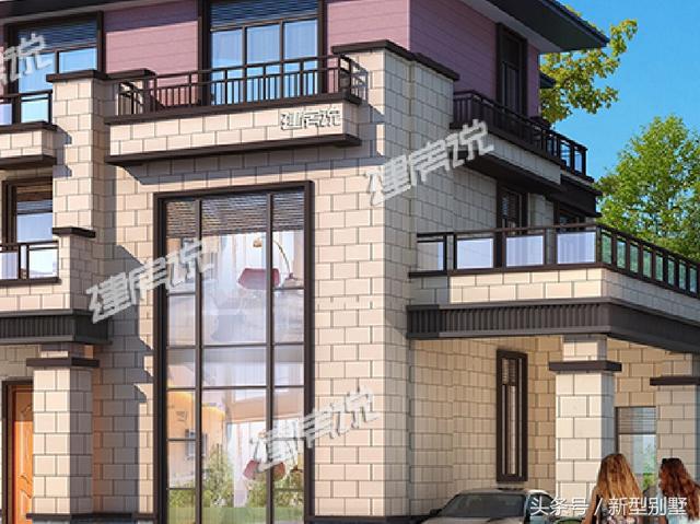 三層農(nóng)村別墅設(shè)計(jì)圖，帶電梯車(chē)庫(kù)酒窖，這樣的戶(hù)型算是很豪華了