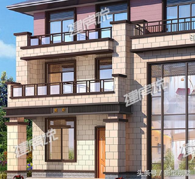 三層農(nóng)村別墅設(shè)計(jì)圖，帶電梯車(chē)庫(kù)酒窖，這樣的戶(hù)型算是很豪華了