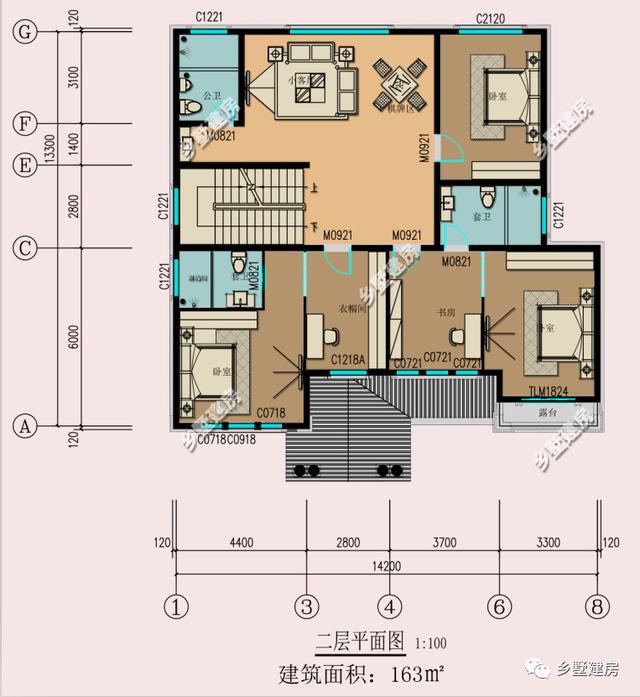 這2款豪華別墅設(shè)計圖，外觀大氣，內(nèi)部設(shè)計實用