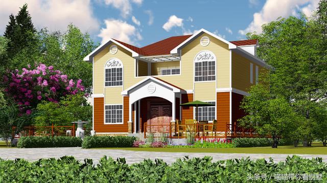 4款二層鄉(xiāng)村別墅戶型設(shè)計(jì)圖，看看哪套合你口味