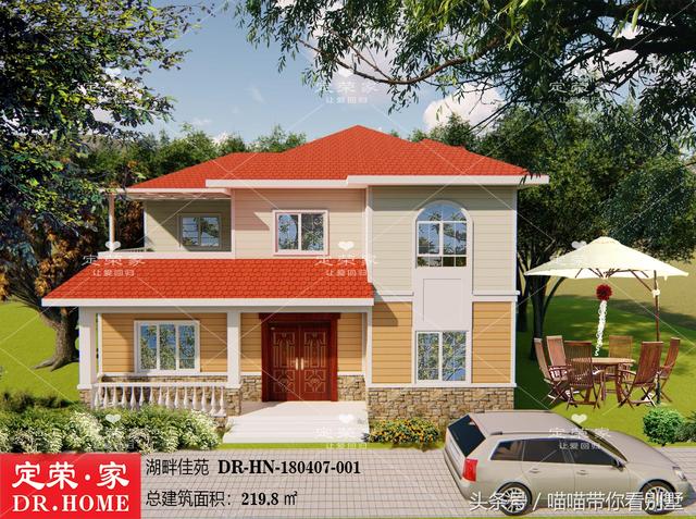 4款二層鄉(xiāng)村別墅戶型設(shè)計(jì)圖，看看哪套合你口味