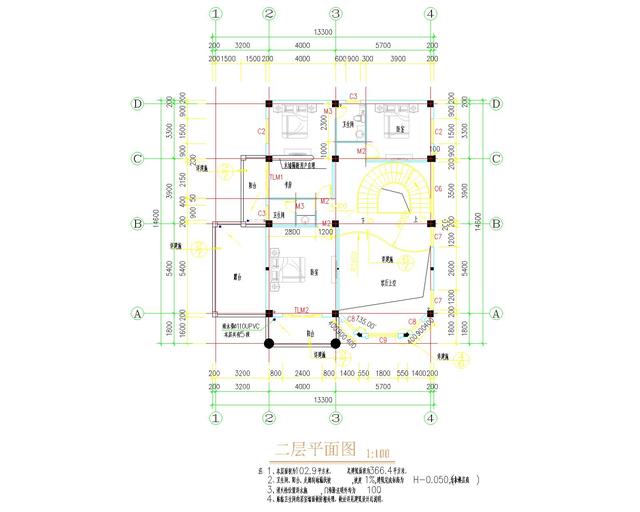 三層復(fù)式別墅設(shè)計圖帶車庫，帶屋頂花園，非常適合農(nóng)村自建