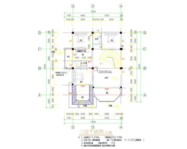 三層復(fù)式別墅設(shè)計圖帶車庫，帶屋頂花園，非常適合農(nóng)村自建
