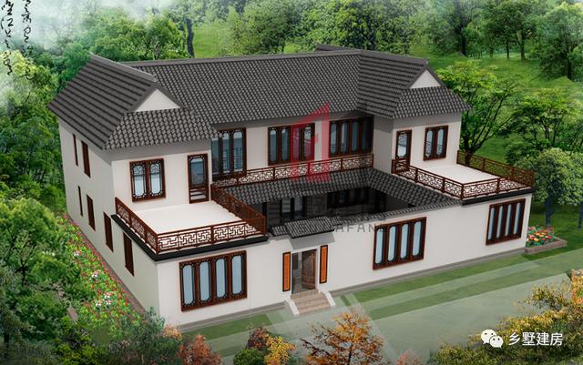 這款現(xiàn)代風(fēng)格的農(nóng)村別墅設(shè)計圖，讓大家一起看一看，農(nóng)村自建房，可以有多美