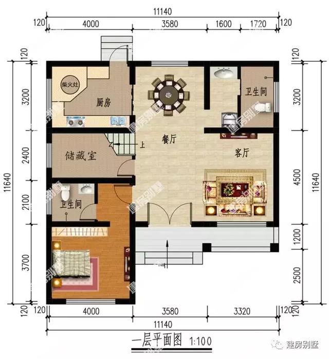 不同風(fēng)格的三棟農(nóng)村自建房設(shè)計圖，每一款都值得期待