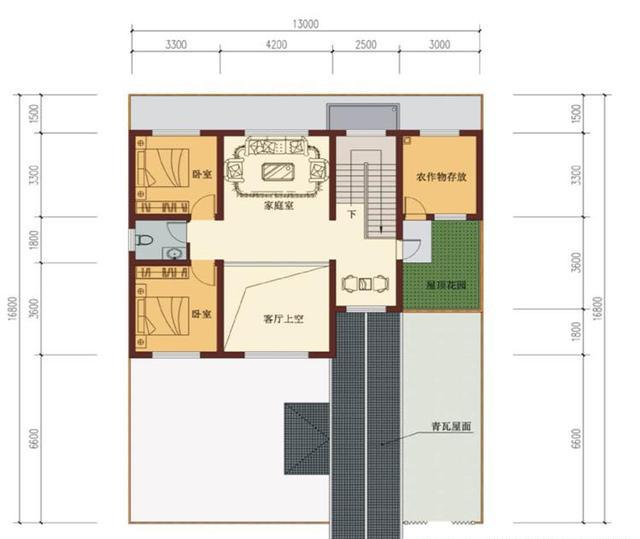 2款中式帶庭院農(nóng)村自建房設(shè)計圖，第一款獨棟，第二款雙拼，你喜歡哪款