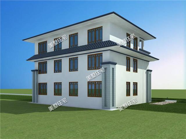 中式農村別墅設計圖，美觀經典又實用，喜歡的建起來！