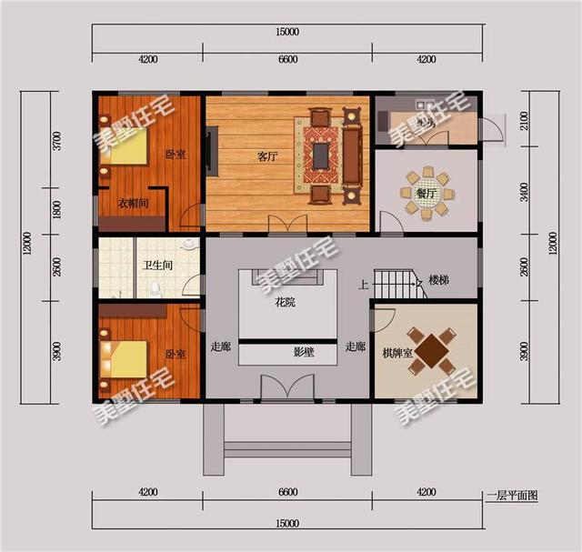 中式農村別墅設計圖，美觀經典又實用，喜歡的建起來！
