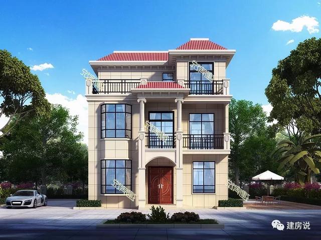 推薦一款小宅基地農(nóng)村自建房設(shè)計(jì)圖，簡直是小宅基地人的福利