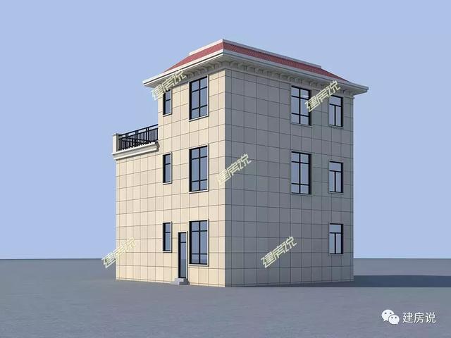 推薦一款小宅基地農(nóng)村自建房設(shè)計(jì)圖，簡直是小宅基地人的福利