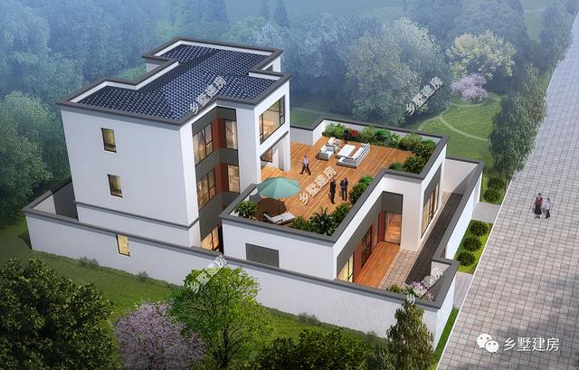 想建農(nóng)村別墅，來(lái)看看這款別墅設(shè)計(jì)圖，比城里的別墅還要美！