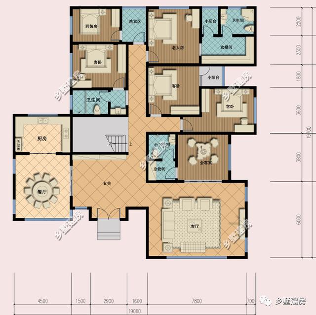 想建農(nóng)村別墅，來(lái)看看這款別墅設(shè)計(jì)圖，比城里的別墅還要美！