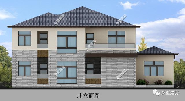 想建農(nóng)村別墅，來(lái)看看這款別墅設(shè)計(jì)圖，比城里的別墅還要美！