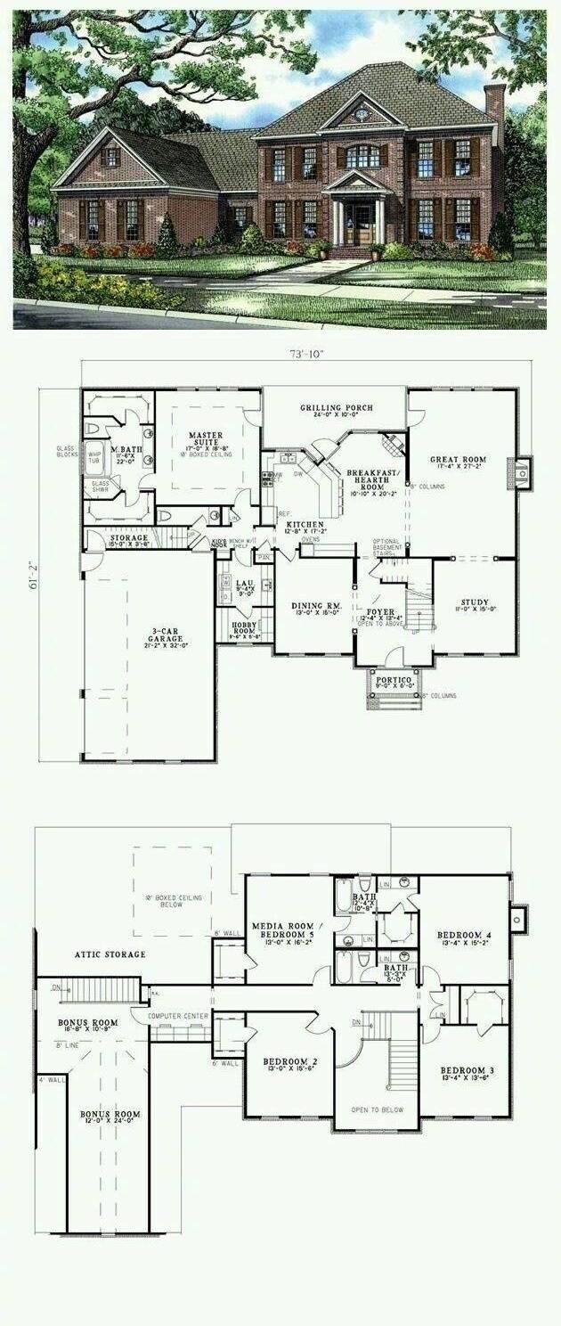 二層戶(hù)型圖+別墅設(shè)計(jì)圖，  回家自己都可以建房