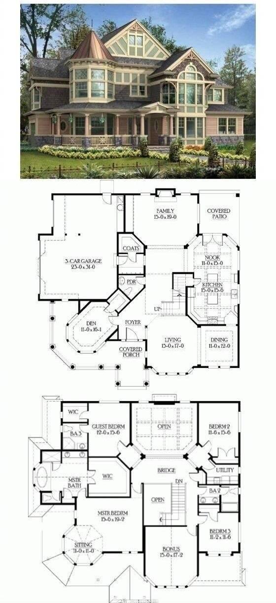 二層戶(hù)型圖+別墅設(shè)計(jì)圖，  回家自己都可以建房