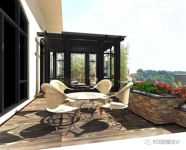 帶車庫(kù)和書房的三層復(fù)式別墅設(shè)計(jì)圖，歐式風(fēng)格適合農(nóng)村自建