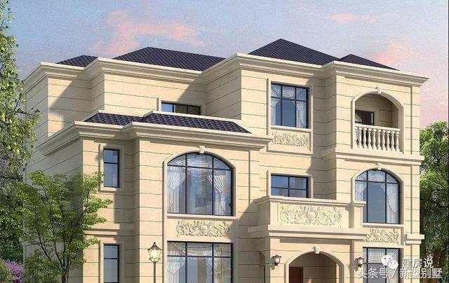 小面積也能建大氣豪華歐式別墅?。?！