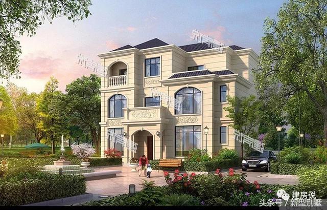 小面積也能建大氣豪華歐式別墅?。?！