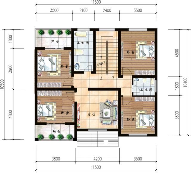 普通外觀，實(shí)用內(nèi)在的別墅設(shè)計(jì)，讓您在群房中“傲視群雄”