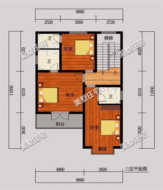 四層中式別墅，別墅雖小，功能齊全，小院+大露臺！ 是您不二選擇