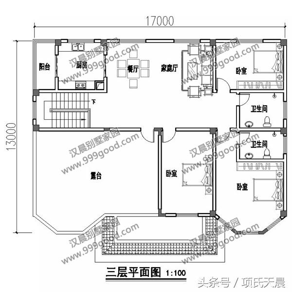 九套別墅設(shè)計(jì)圖，每套都是經(jīng)典戶型，讓你一次看過癮