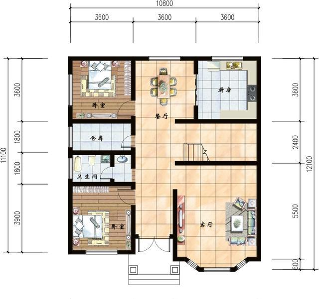 二層農(nóng)村別墅設(shè)計圖，設(shè)計實用美觀，來看看你更喜歡哪一款？