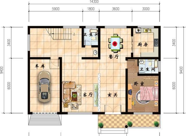 二層農(nóng)村別墅設(shè)計圖，設(shè)計實用美觀，來看看你更喜歡哪一款？