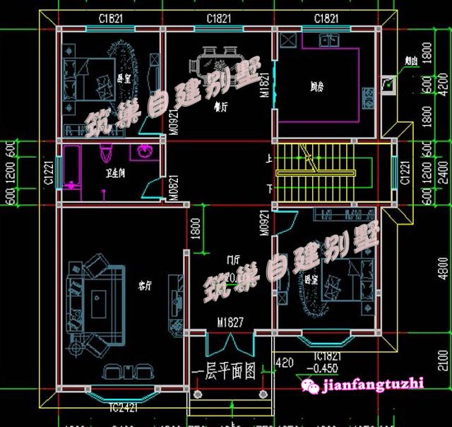 二三四層農(nóng)村自建別墅設(shè)計圖高清效果圖大合集，總有一款適合您！