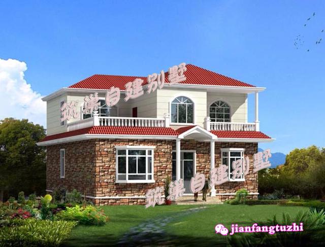 二三四層農(nóng)村自建別墅設(shè)計圖高清效果圖大合集，總有一款適合您！