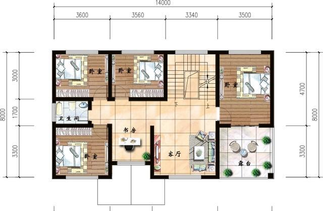 三層別墅設(shè)計(jì)圖，主體造價(jià)28萬(wàn)左右。 小而精致！