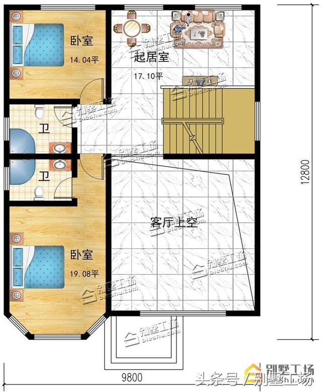 占地120平農(nóng)村自建別墅設(shè)計(jì)圖，簡(jiǎn)單易建、美觀耐看、舒適實(shí)惠