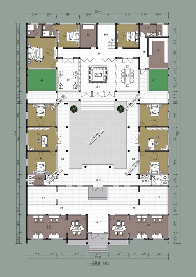 4款二層別墅設(shè)計(jì)圖，現(xiàn)在大多人都喜歡建二層別墅，經(jīng)濟(jì)又實(shí)用