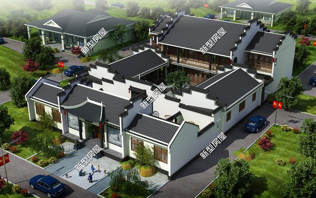 4款二層別墅設(shè)計(jì)圖，現(xiàn)在大多人都喜歡建二層別墅，經(jīng)濟(jì)又實(shí)用