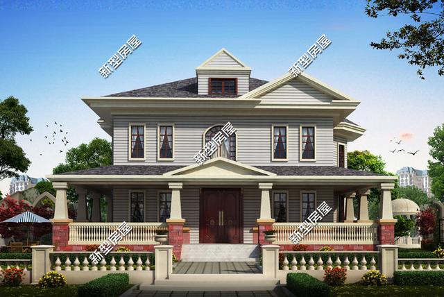 4款二層別墅設(shè)計(jì)圖，現(xiàn)在大多人都喜歡建二層別墅，經(jīng)濟(jì)又實(shí)用