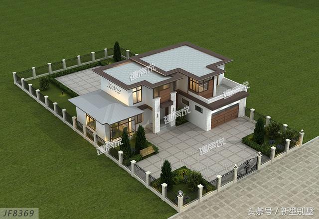 這款現(xiàn)代風(fēng)別墅設(shè)計(jì)圖火了，占地面積167平方，人人看了都想建