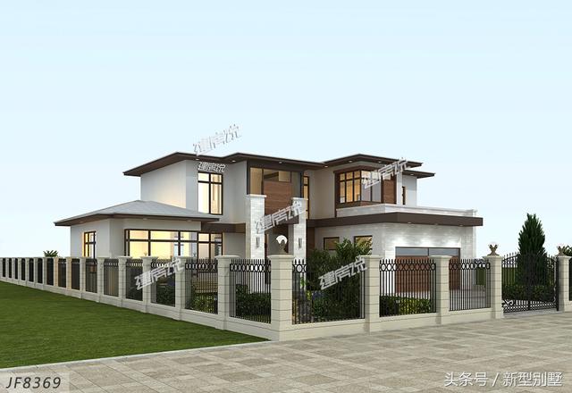 這款現(xiàn)代風(fēng)別墅設(shè)計(jì)圖火了，占地面積167平方，人人看了都想建
