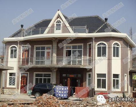 2款歐式二層農(nóng)村別墅戶型設計施工效果圖，簡單易建，美觀時尚