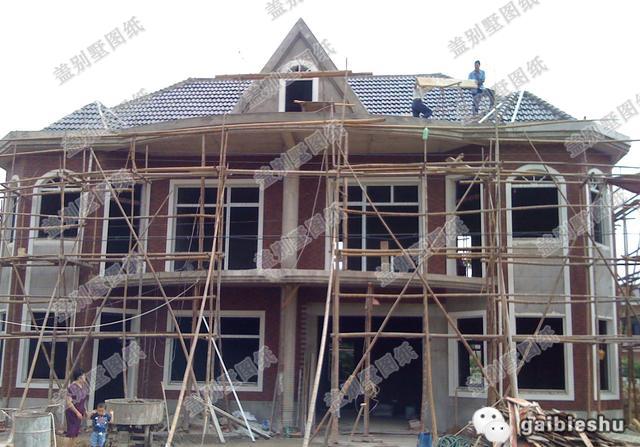 2款歐式二層農(nóng)村別墅戶型設計施工效果圖，簡單易建，美觀時尚