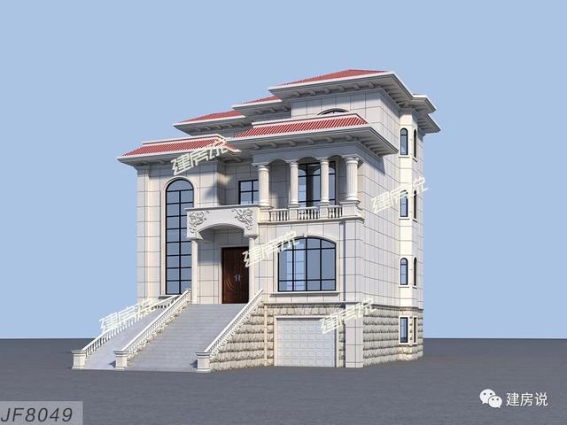 帶露天泳池和地下車庫的別墅設(shè)計(jì)圖，開啟精彩豐富生活