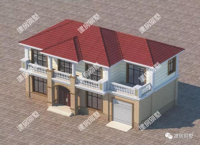 2款帶車庫的農(nóng)村自建房設(shè)計(jì)圖，都是很受歡迎的戶型