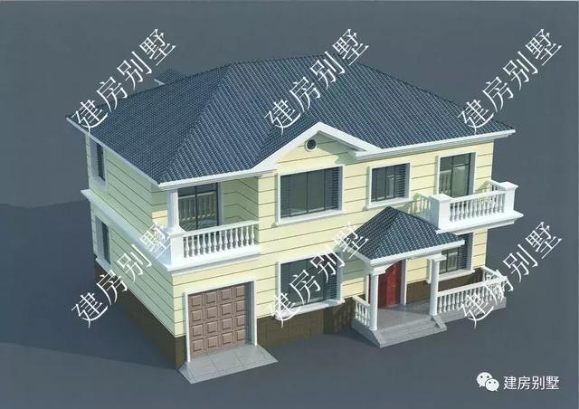 2款帶車庫的農(nóng)村自建房設(shè)計(jì)圖，都是很受歡迎的戶型