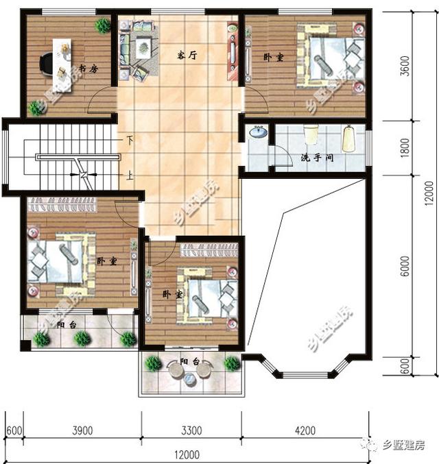 兩款優(yōu)秀的農(nóng)村別墅設(shè)計(jì)圖，喜歡就建起來