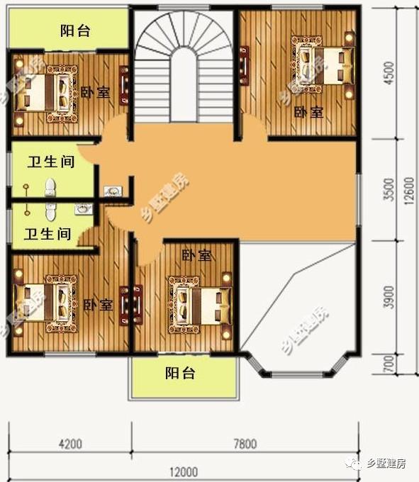 兩款優(yōu)秀的農(nóng)村別墅設(shè)計(jì)圖，喜歡就建起來