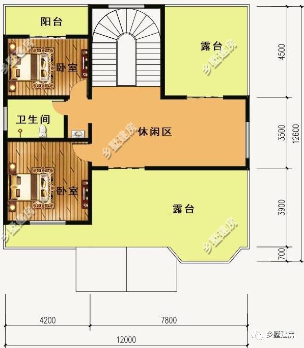 兩款優(yōu)秀的農(nóng)村別墅設(shè)計(jì)圖，喜歡就建起來