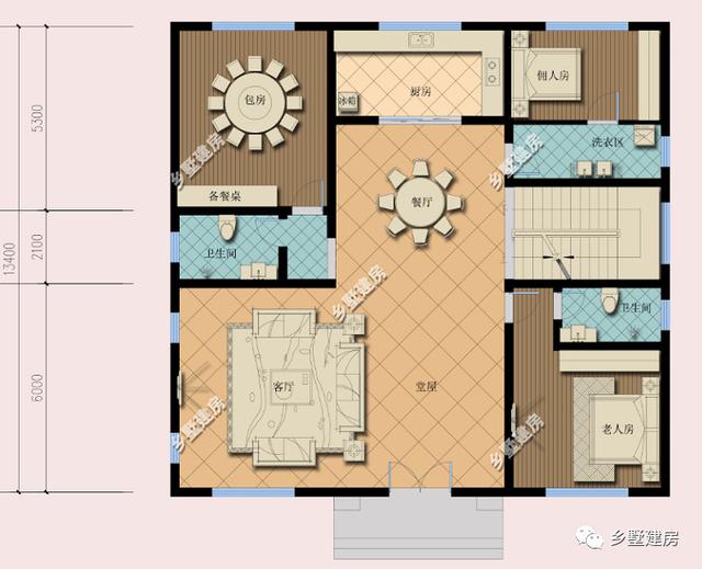 古色古香的三層中式別墅設(shè)計圖，農(nóng)村自建房的最佳選擇！