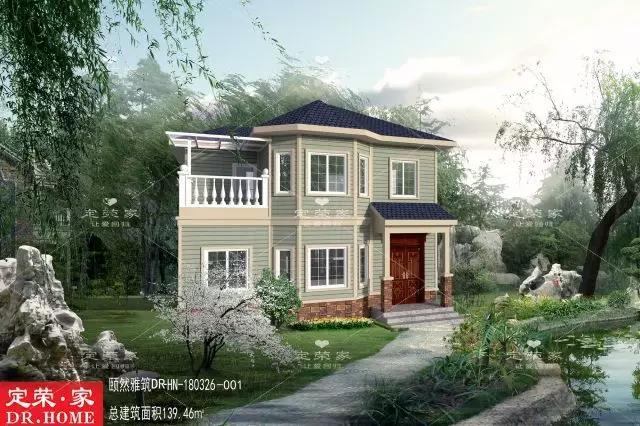 4套爆款農(nóng)村二層自建別墅設(shè)計圖，外觀漂亮，內(nèi)部實用，建哪一款都讓你很有面子