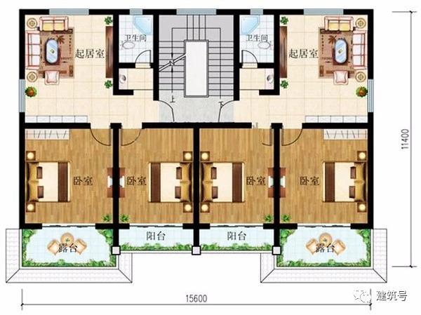 4套小面積二層農(nóng)村別墅設(shè)計(jì)圖，造價(jià)經(jīng)濟(jì)，適合普通家庭建造