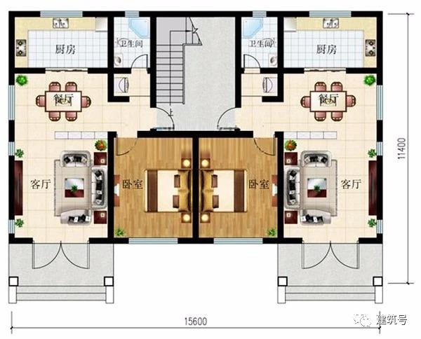4套小面積二層農(nóng)村別墅設(shè)計(jì)圖，造價(jià)經(jīng)濟(jì)，適合普通家庭建造