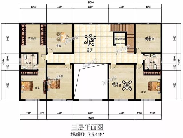 占地三百多平方米的新中式別墅設(shè)計圖，如此氣派的房子必定會提高生活品質(zhì)